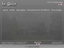 Tablet Screenshot of jmlegalle.fr